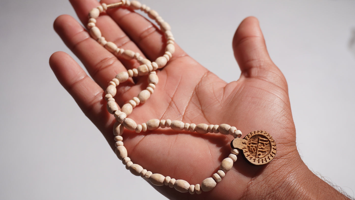 Radha Naam Tulsi Mala – 9 Inch