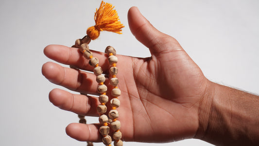 Tulsi Jap Mala – 10mm (Medium Beads)