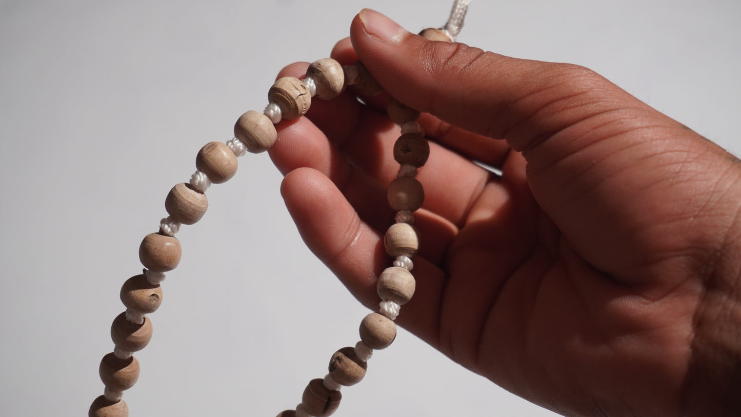 Tulsi Sumiran Mala – 11mm (27+1 Beads)