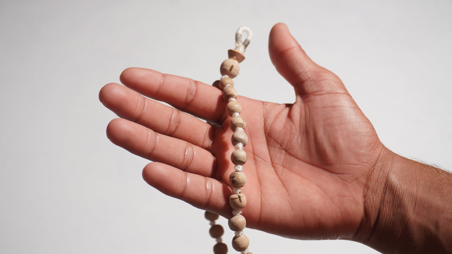 Tulsi Sumiran Mala – 11mm (27+1 Beads)